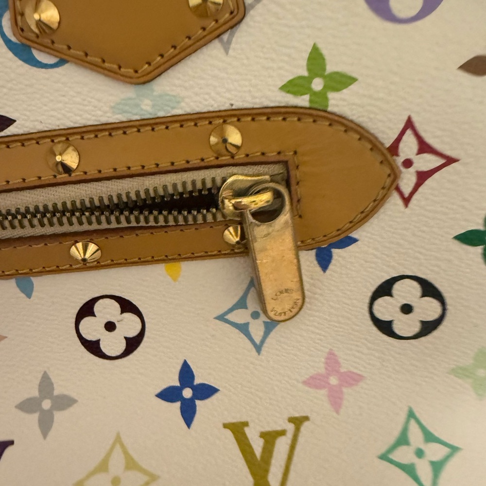 Louis Vuitton Authentic multicolor Monogram Alma in White - Picture 5 of 8